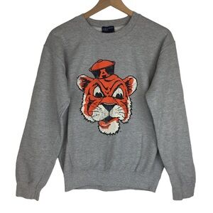MV SPORT Vintage Style Auburn Sweatshirt Aubie Tigers Football Retro Y2K Small